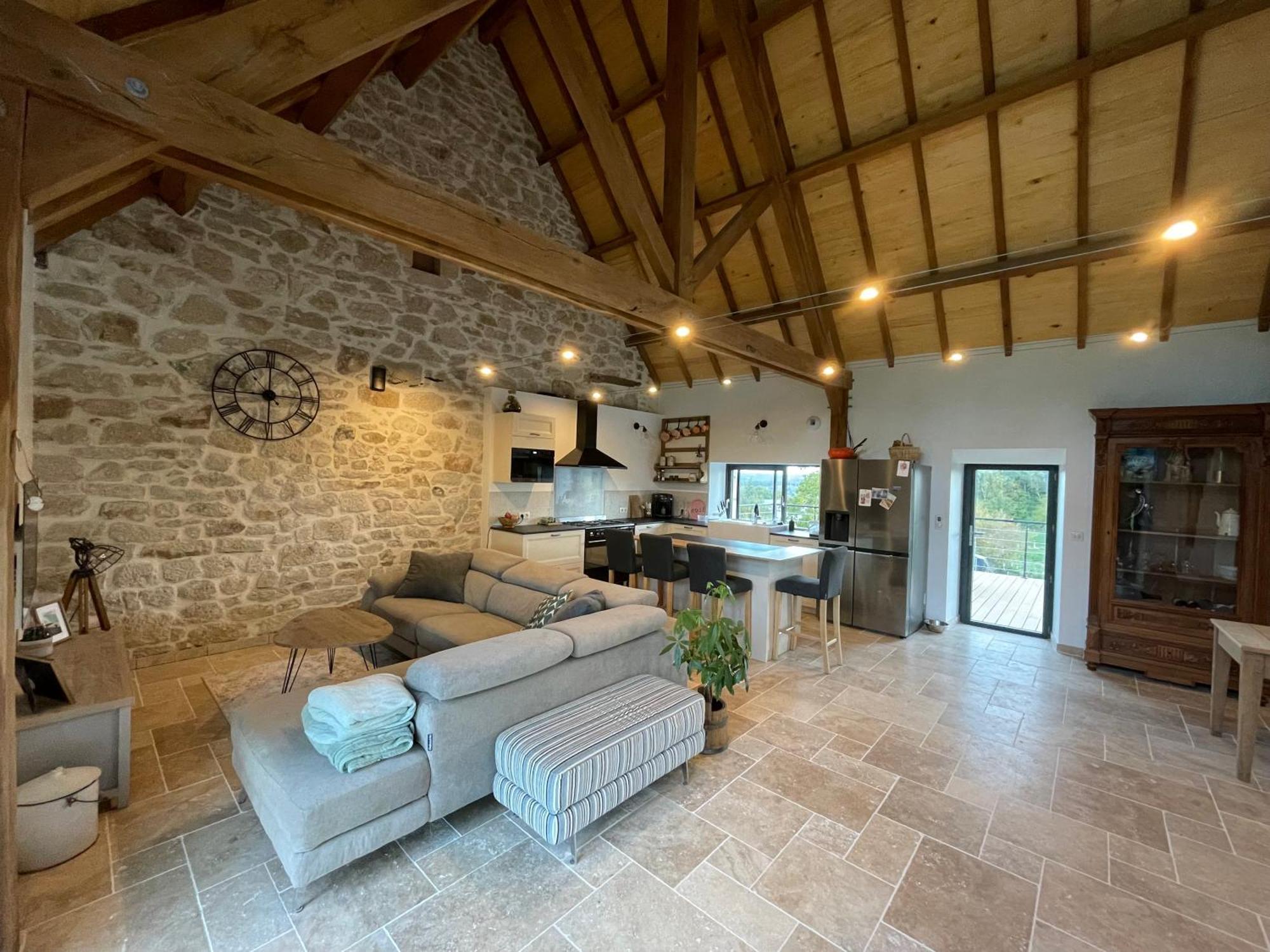 Ancienne Grange Renovee En Xaintrie Villa Hautefage Dış mekan fotoğraf